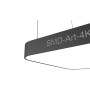 Подвесной светодиодный светильник SMD-Art-4К-L Квадрат Полукруг 60W 600mm