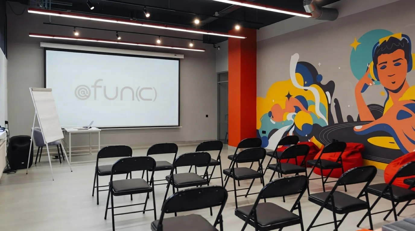 Освещение коворкинга Func