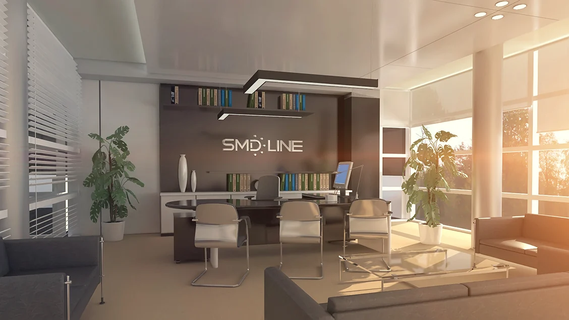 Светильники SMD-Line-2K в интерьере