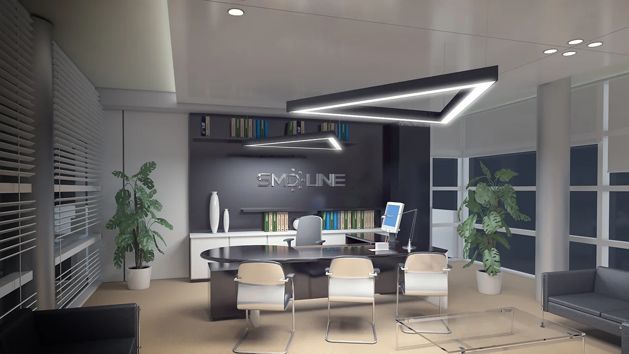 Светильники SMD-Line-3K в интерьере