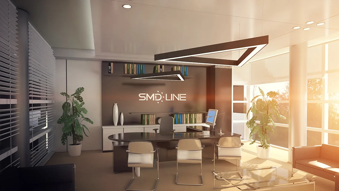 Светильники SMD-Line-3K в интерьере