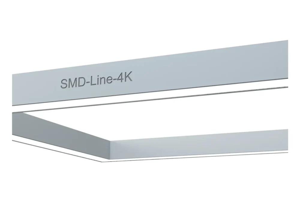 SMD-Line-4K 40W 540mm — угол без видимых стыков