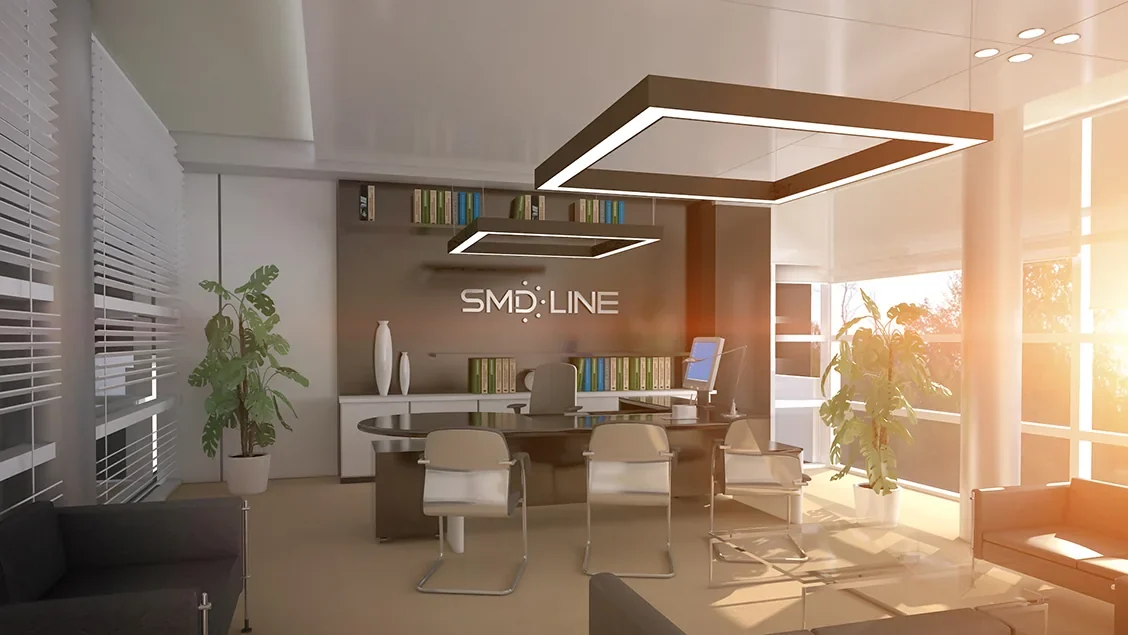 Светильники SMD-Line-4K в интерьере