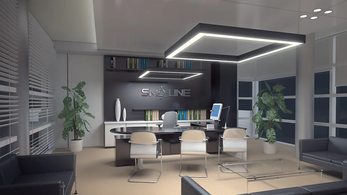 Светильники SMD-Line-4K в интерьере
