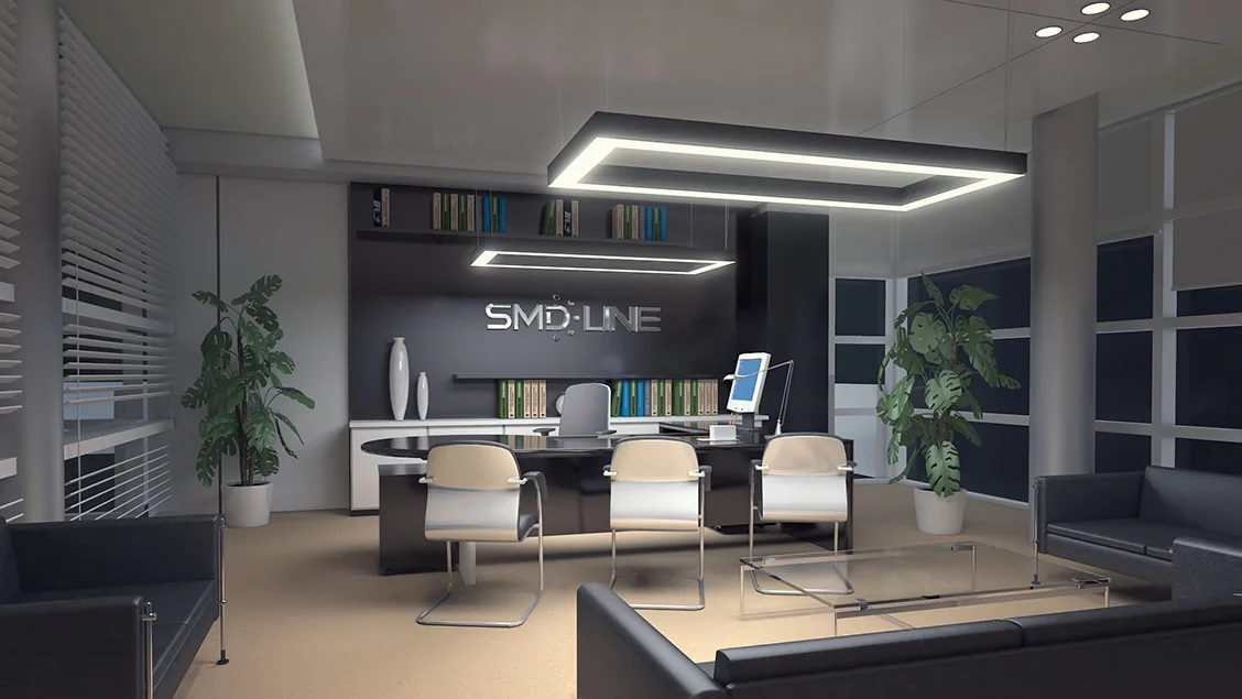 Светильники SMD-Line-4K-R1 в интерьере