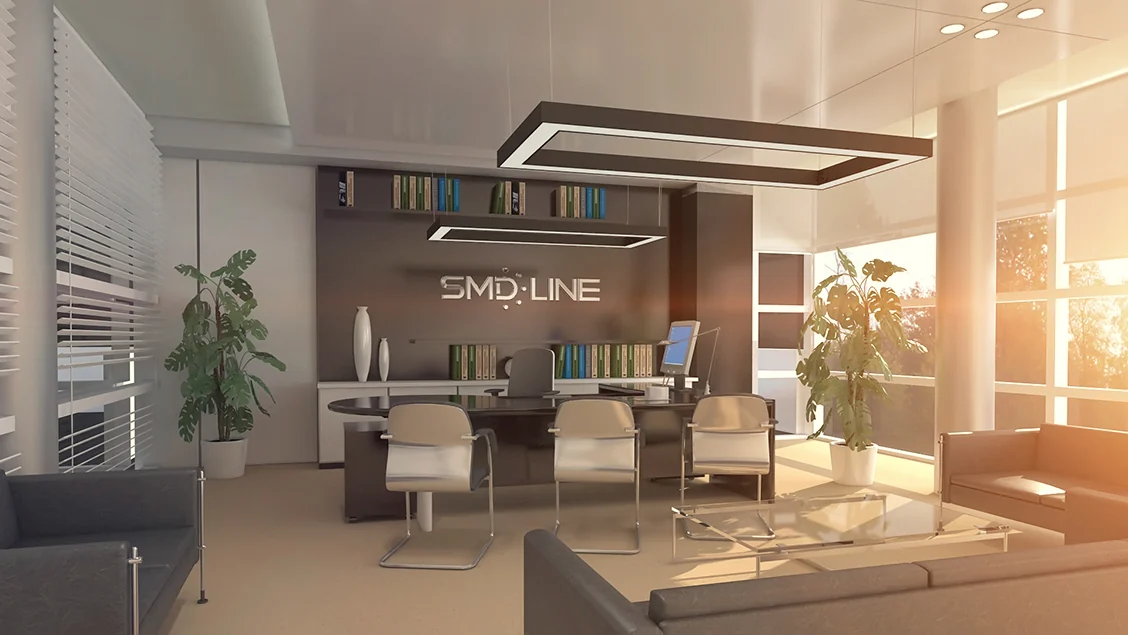 Светильники SMD-Line-4K-R1 в интерьере