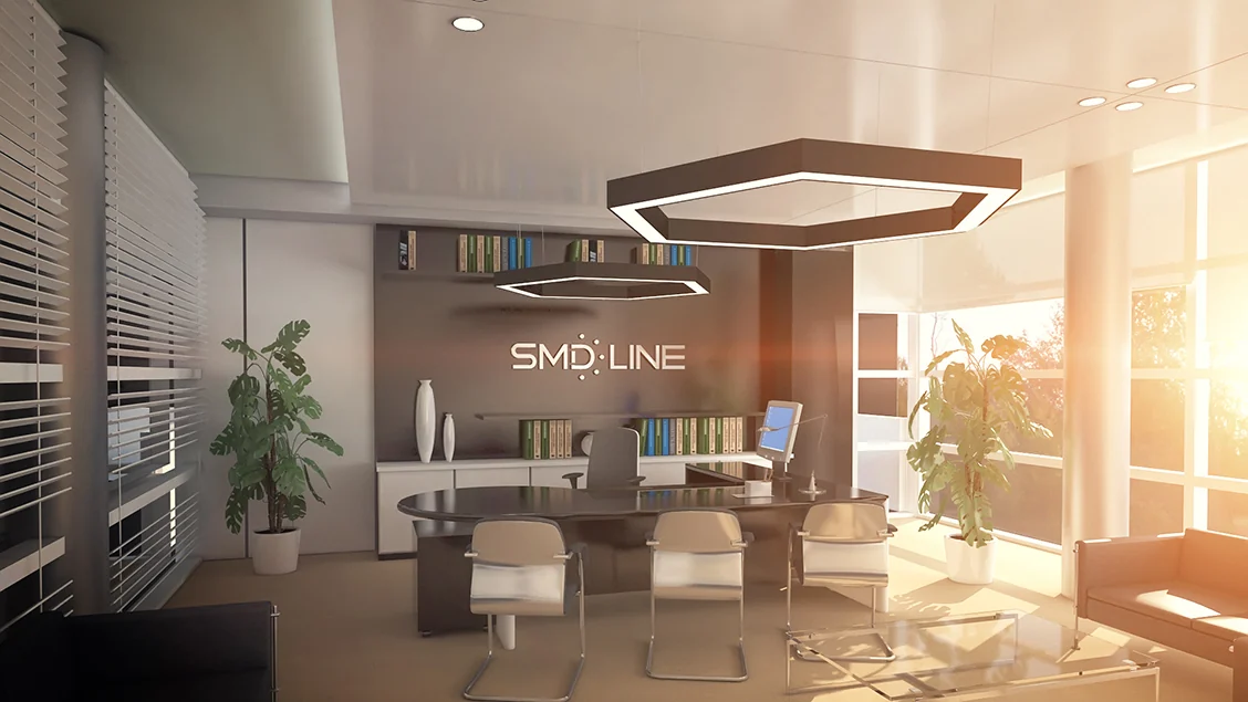 Светильники SMD-Line-6K в интерьере