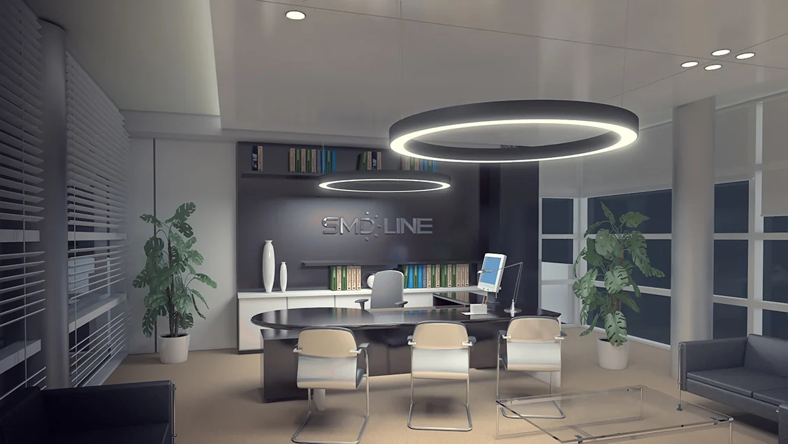 Светильники SMD-Line-R в интерьере