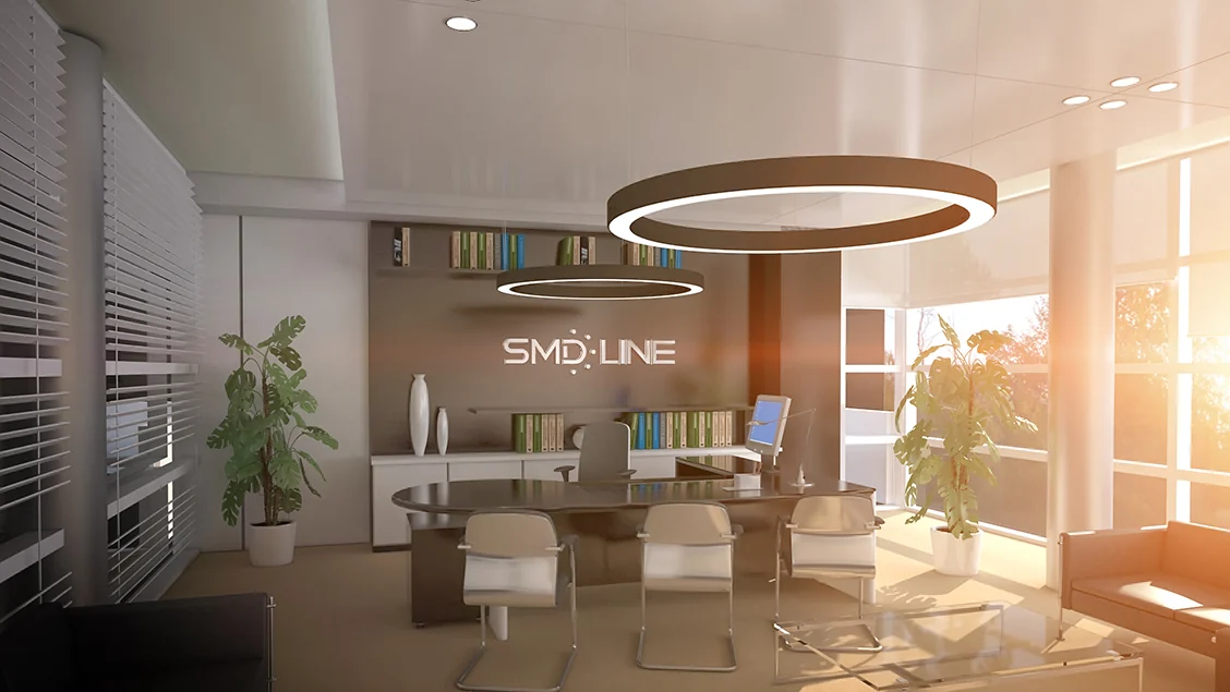 Светильники SMD-Line-R в интерьере
