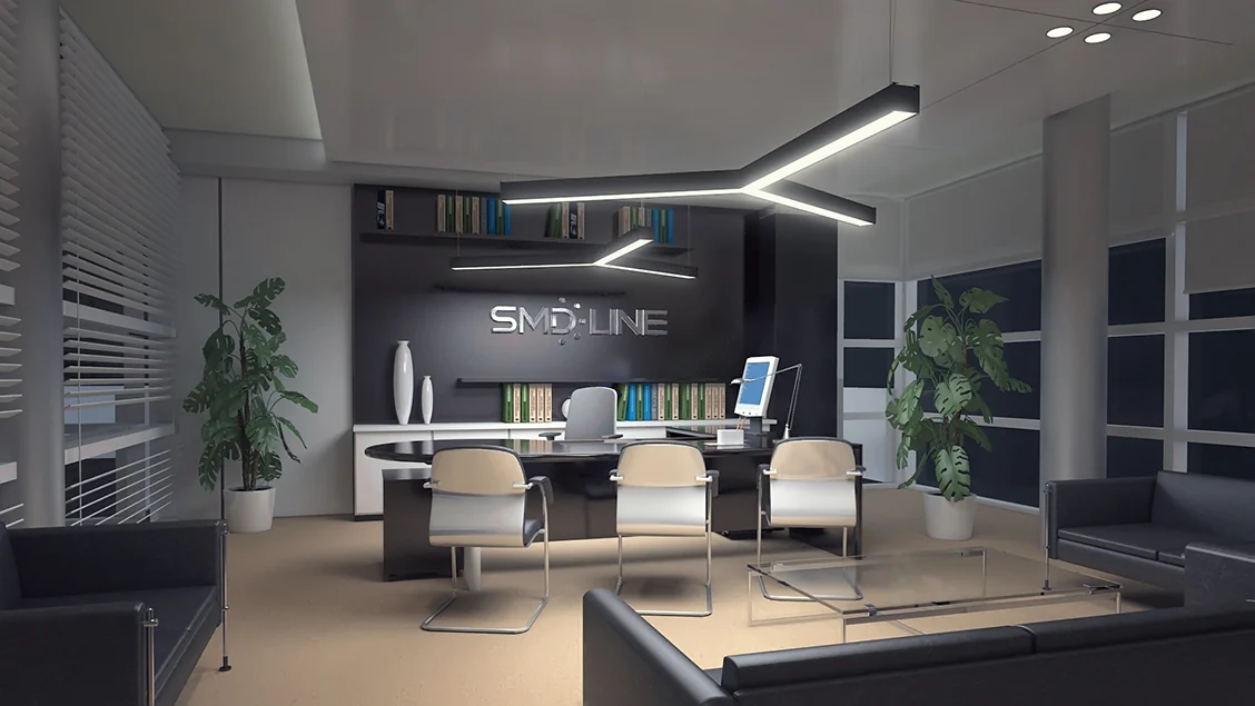 Светильники SMD-Line-YK в интерьере