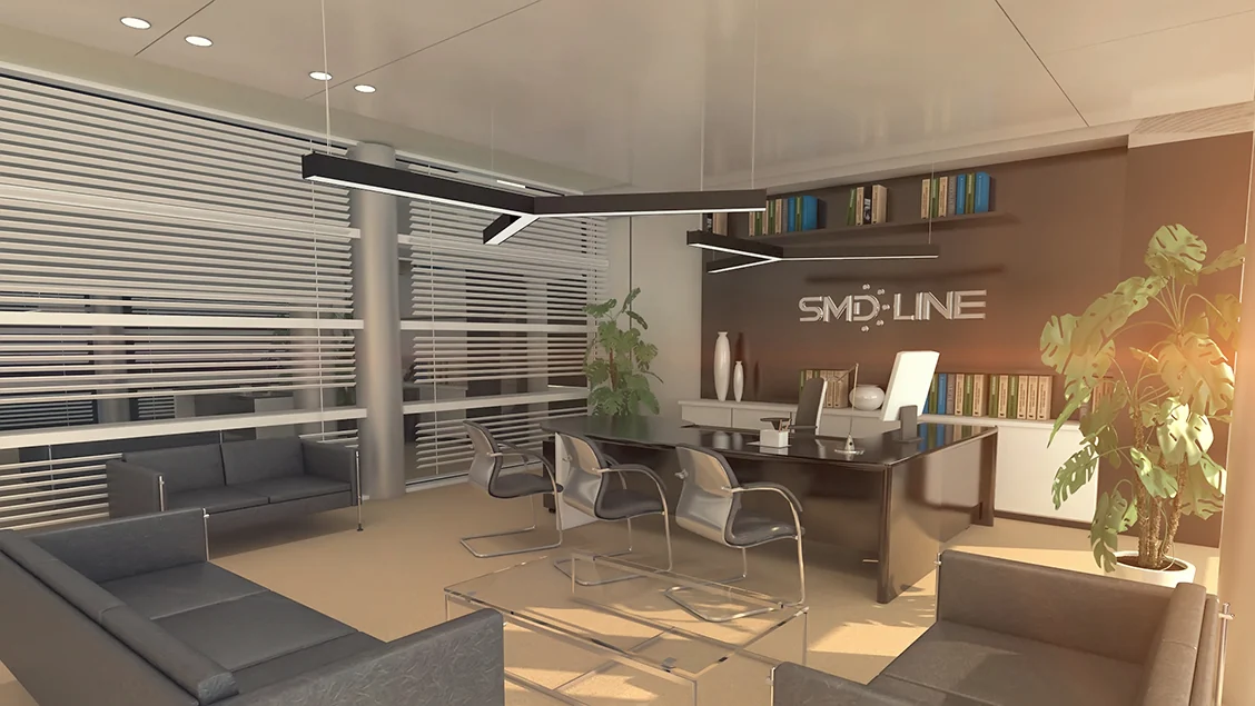 Светильники SMD-Line-YK в интерьере