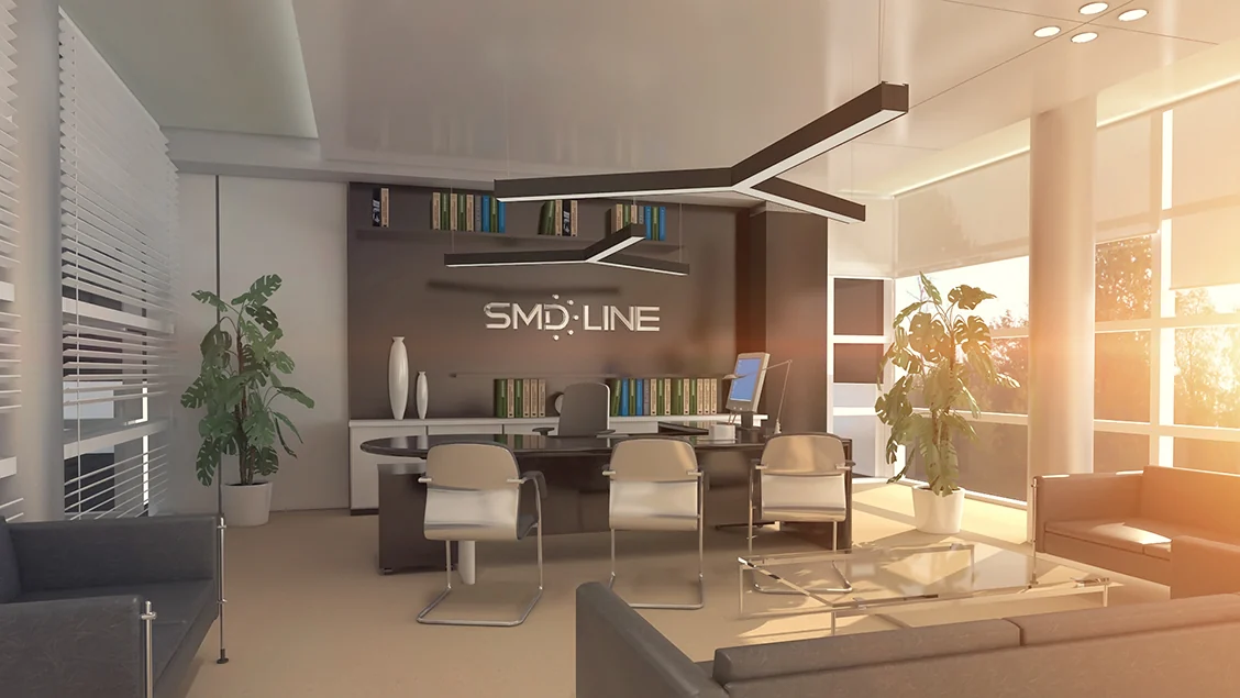Светильники SMD-Line-YK в интерьере