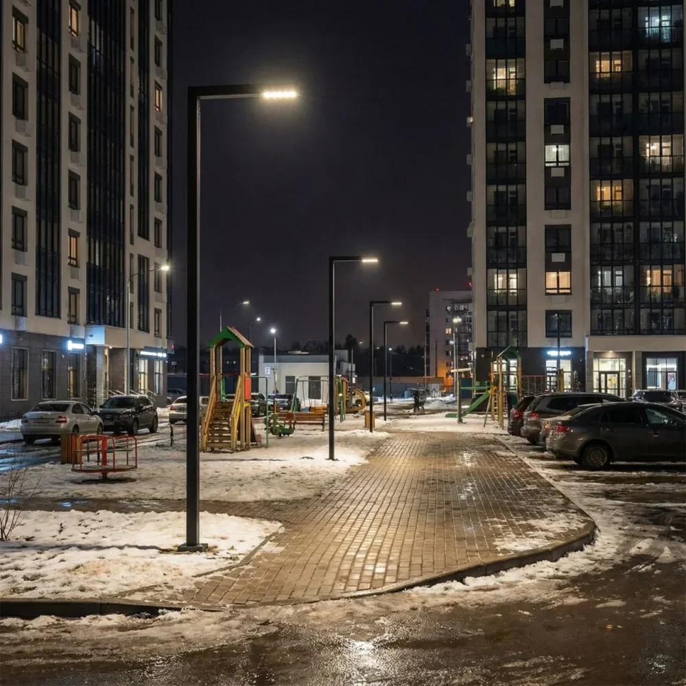 Парковые светильники SMD-PARK ночью