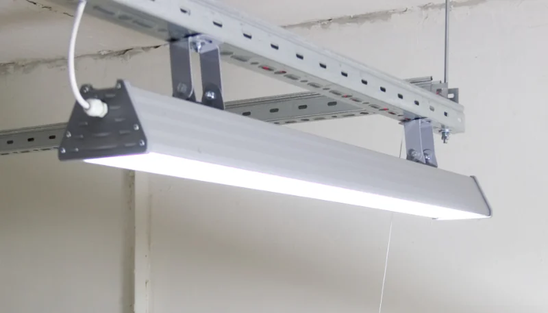 Светодиодный промышленный светильник на скобе SMD Prom-line 120W, фото 2