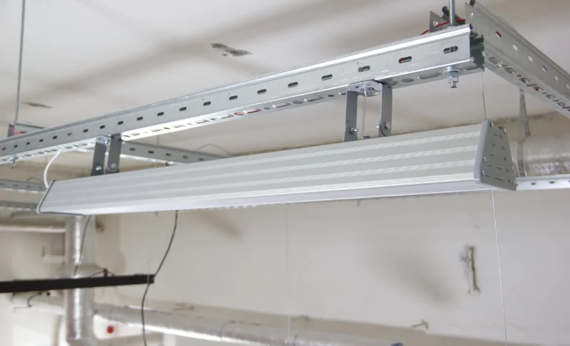 Светодиодный промышленный светильник на скобе SMD Prom-line 120W, фото 3